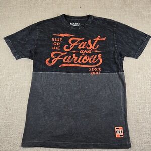Fast and Furious Affliction Graphic T-Shirt Mens XL Ride or Die Since 2001 Movie